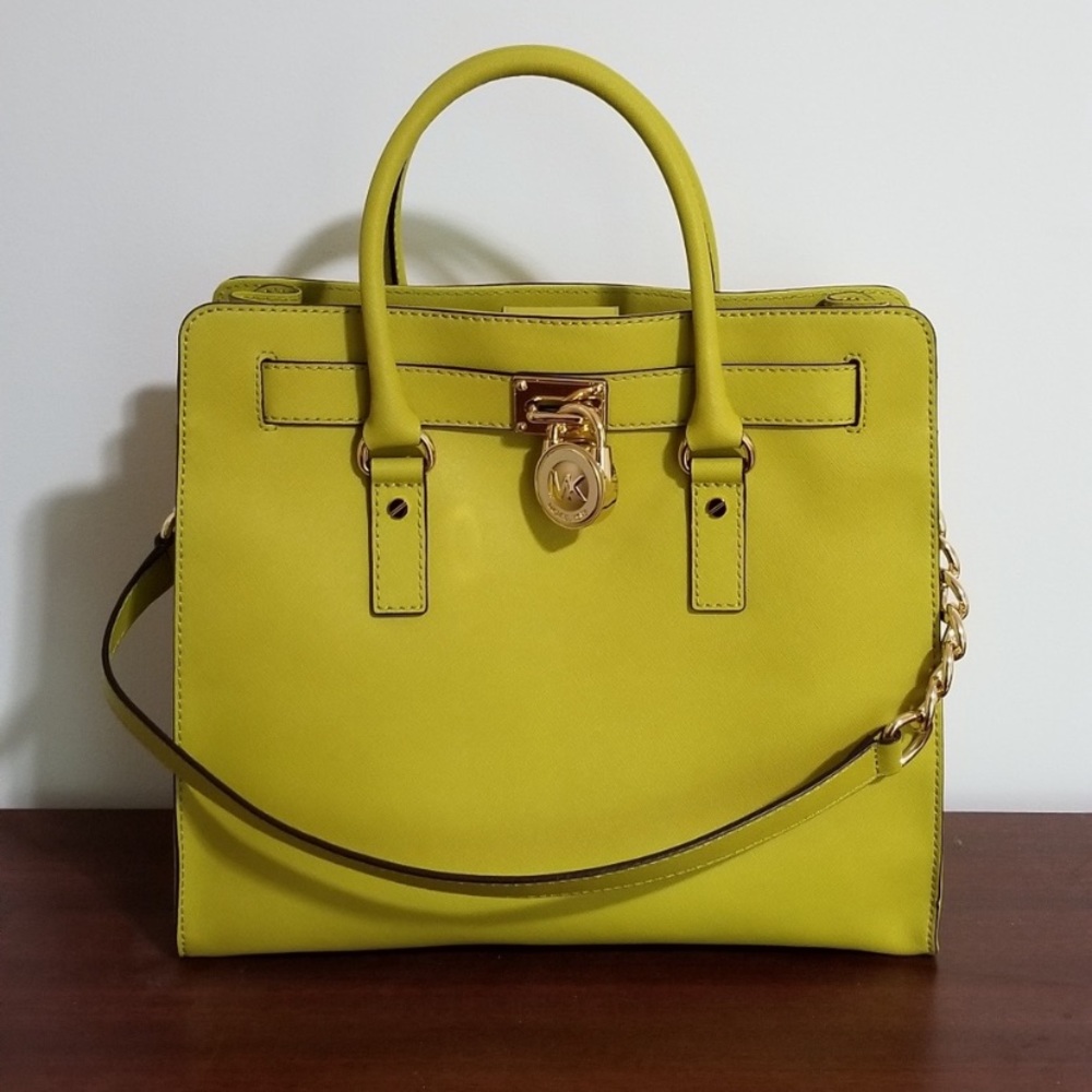 Michael Kors Hamilton Saffiano Large Satchel